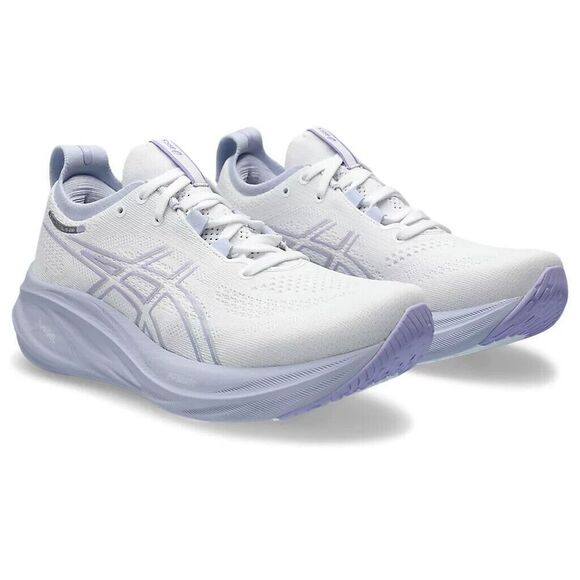 Asics Gel-Nimbus 26 1012B601.100 Sneakers Women's 11 White Running Shoes TF3324